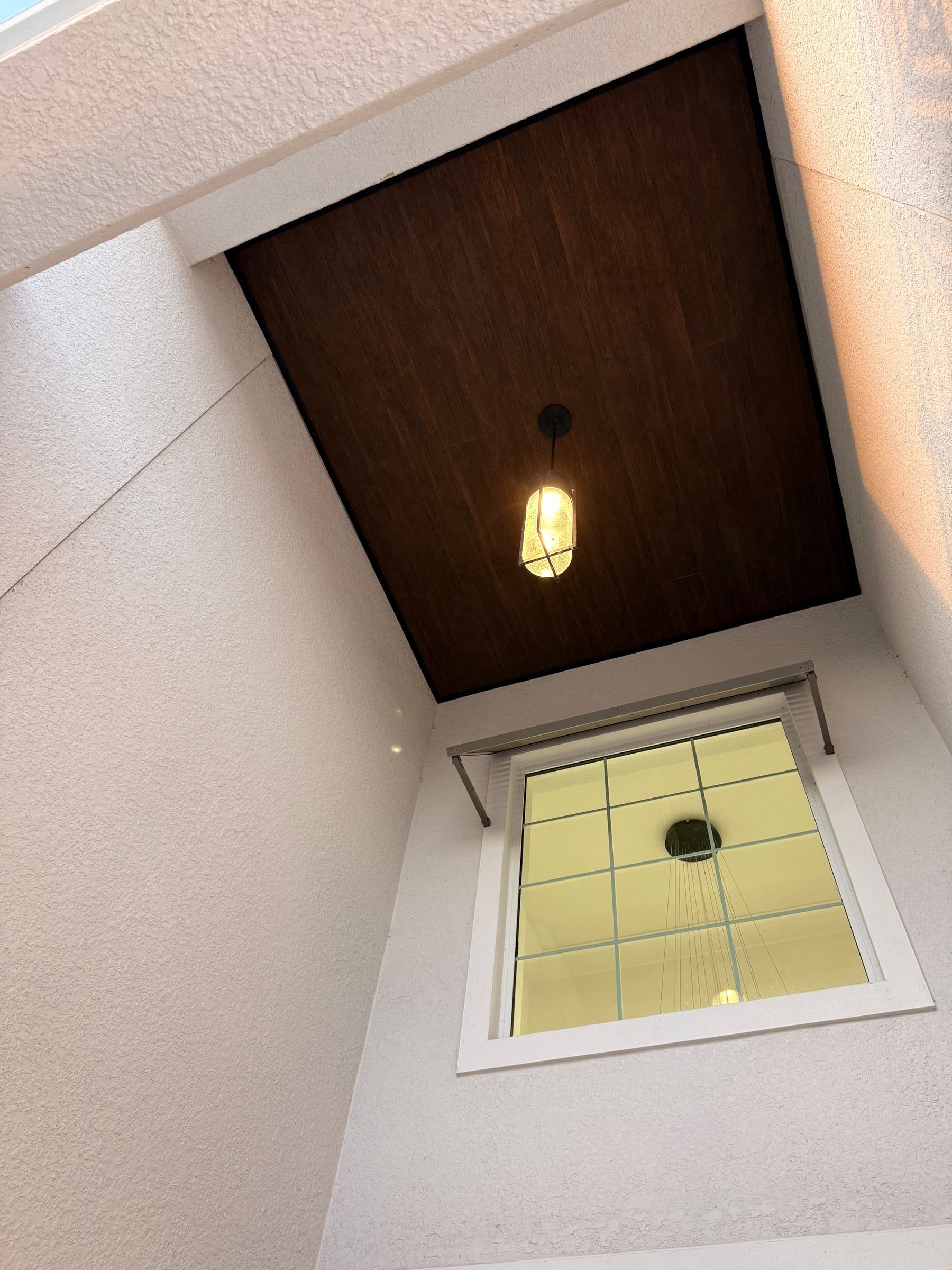 Dark Wood Ceiling Niche in Cocoa Beach, FL