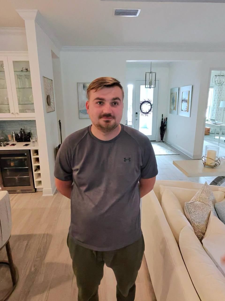 Denys Herhel, owner of Accent Walls Florida
