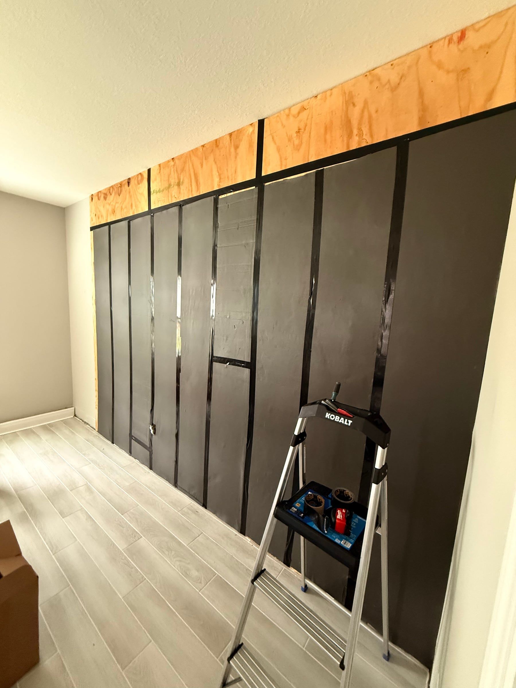 Painted Shiplap Accent Wall in Winter Park, FL — photo 2 of 7