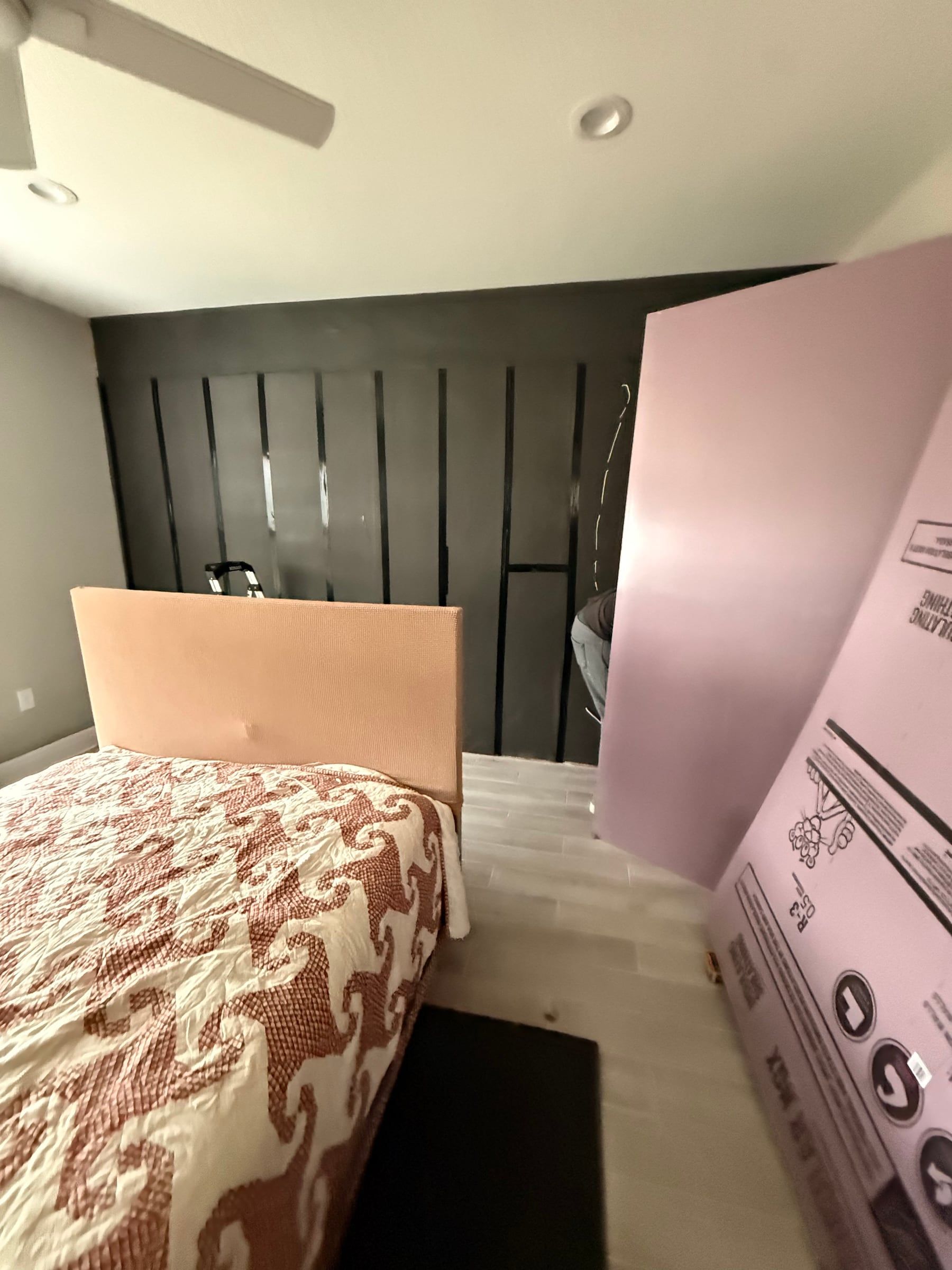 Painted Shiplap Accent Wall in Winter Park, FL — photo 3 of 7