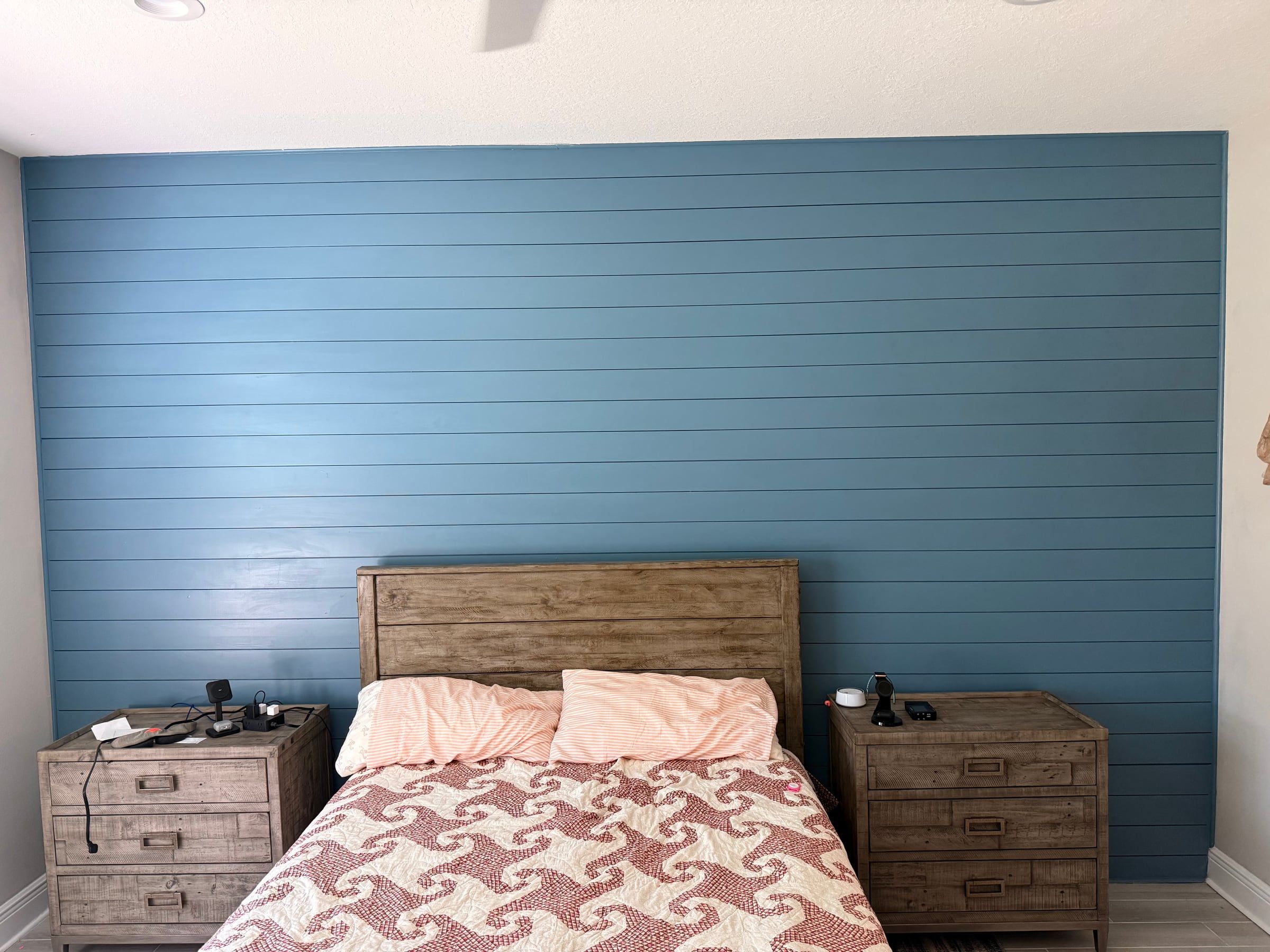 Painted Shiplap Accent Wall in Winter Park, FL — photo 7 of 7