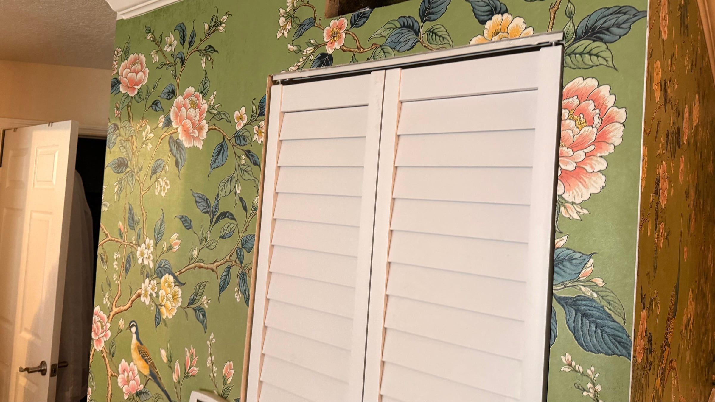 Chinoiserie Wallpaper with Wainscoting in Lake Nona, FL — photo 7 of 7